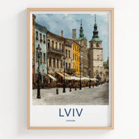 Lviv Poster - Ukraine Wall Art