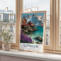 Lofoten Poster - Norway Framed Art