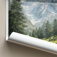 Nanga Parbat Poster - Pakistan Snow Covered Peaks Art