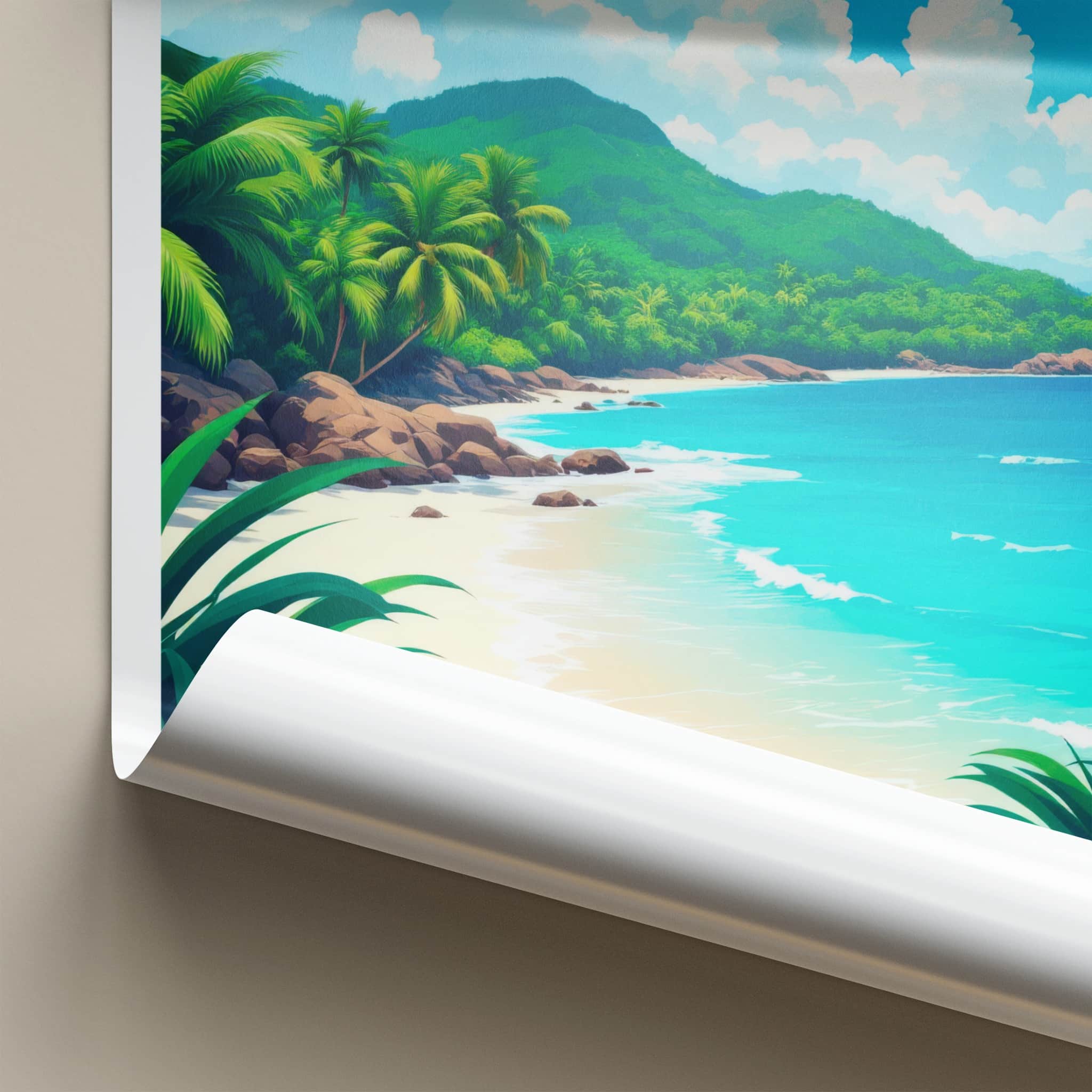 Nicobar Islands Poster - India Wall Art - Nicobar Islands Tropical Home Decor