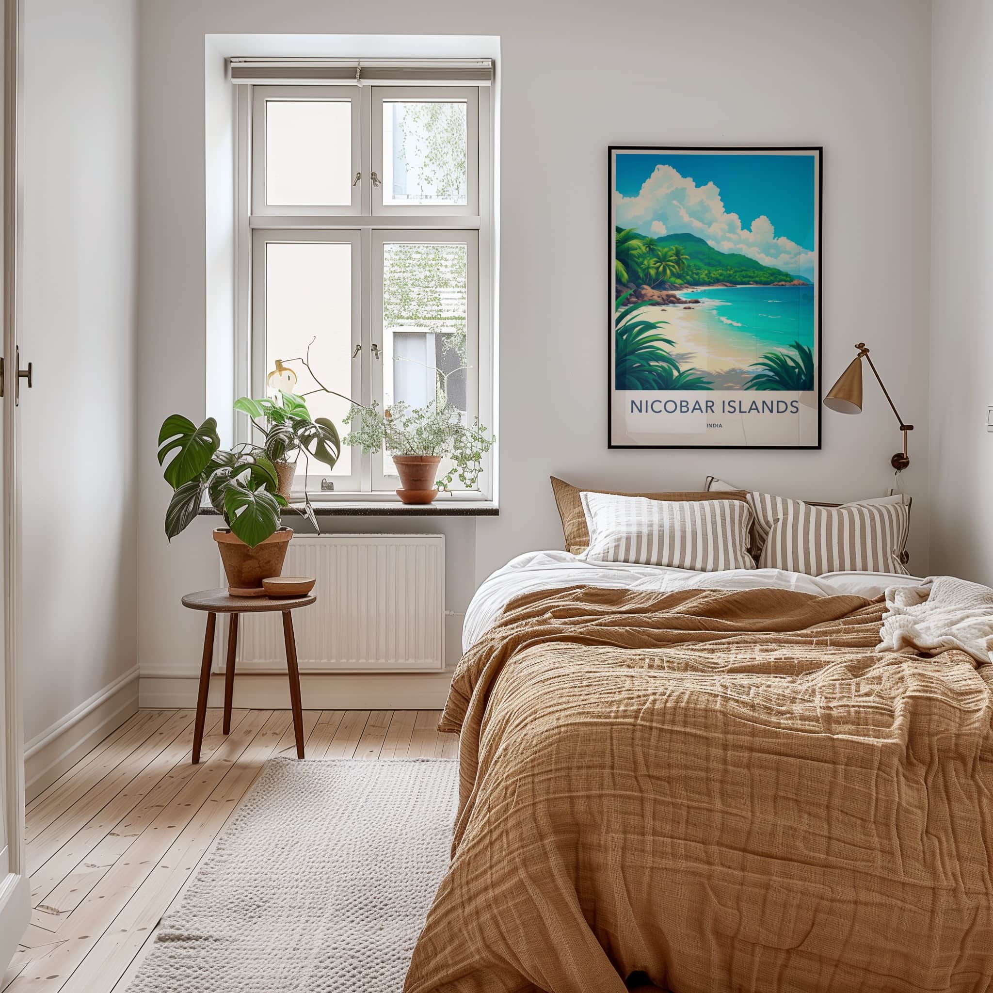 Nicobar Islands Poster - India Wall Art - Nicobar Islands Tropical Home Decor