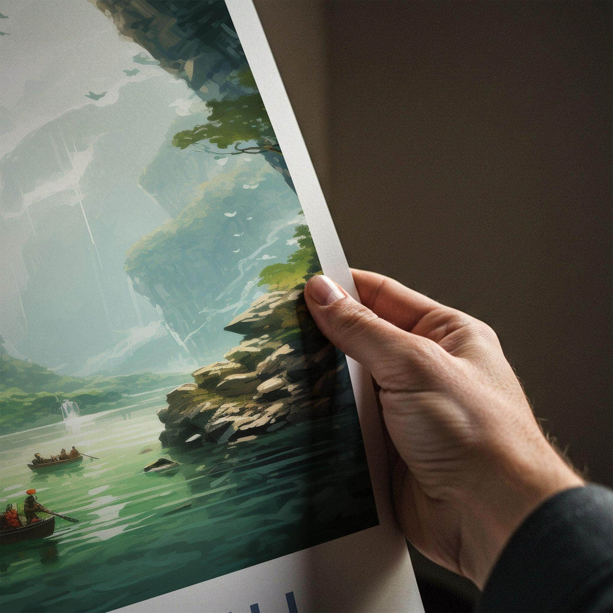 Ninh Binh Poster - Scenic Landscape Print
