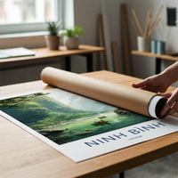 Ninh Binh Poster - Scenic Landscape Print