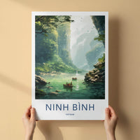 Ninh Binh Poster - Scenic Landscape Print