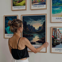 Ninh Binh Poster - Vietnam Wall Art