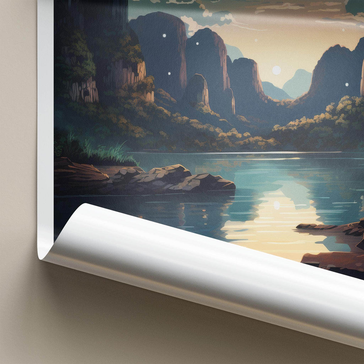 Ninh Binh Poster - Vietnam Wall Art