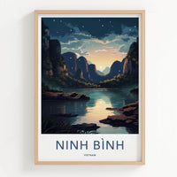 Ninh Binh Poster - Vietnam Wall Art