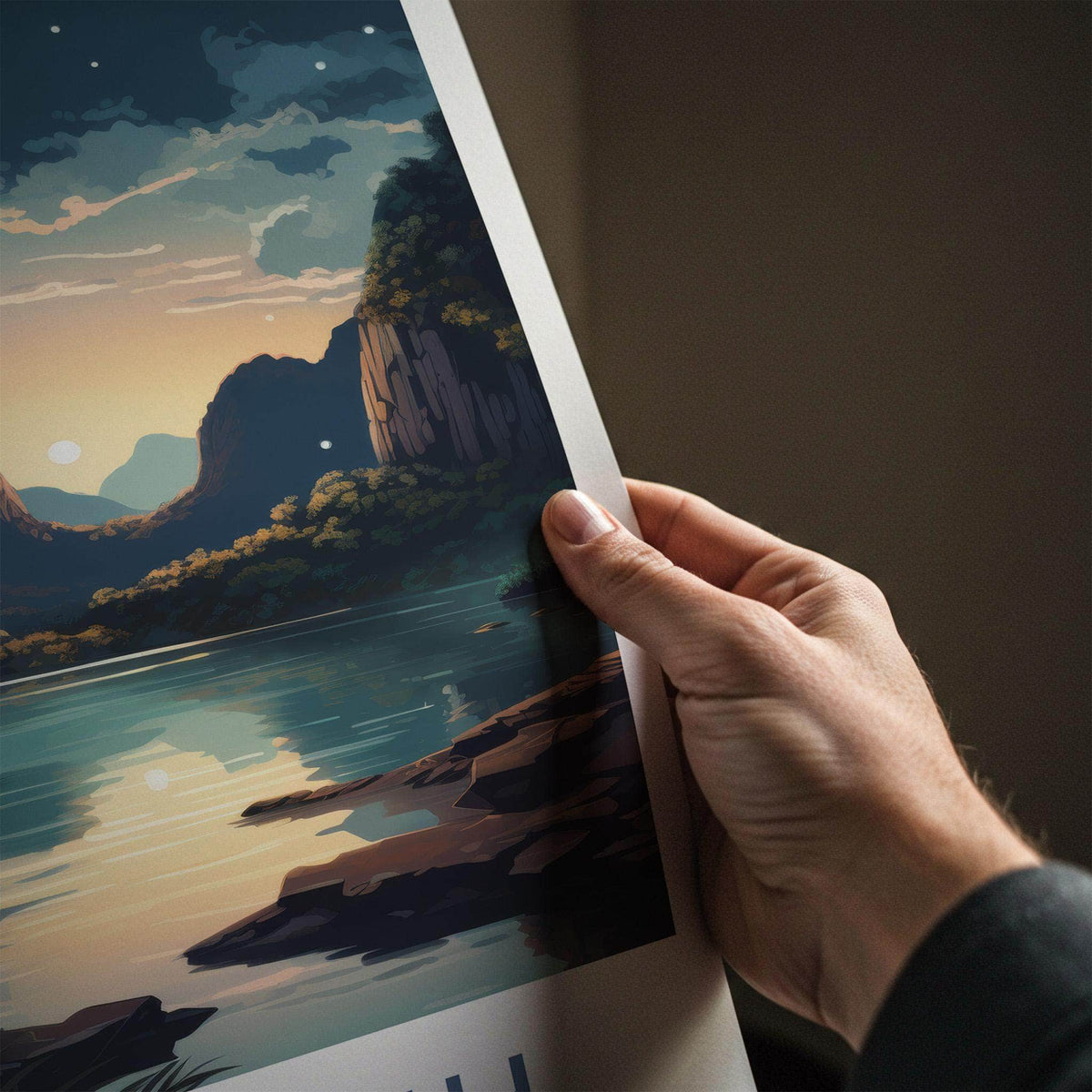 Ninh Binh Poster - Vietnam Wall Art