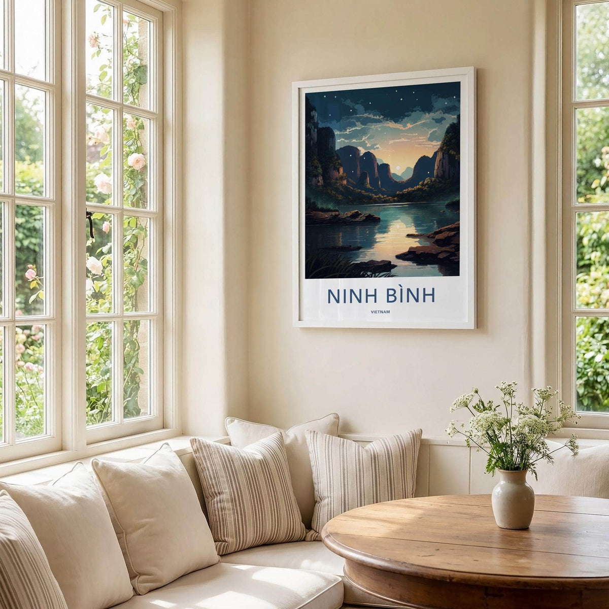 Ninh Binh Poster - Vietnam Wall Art