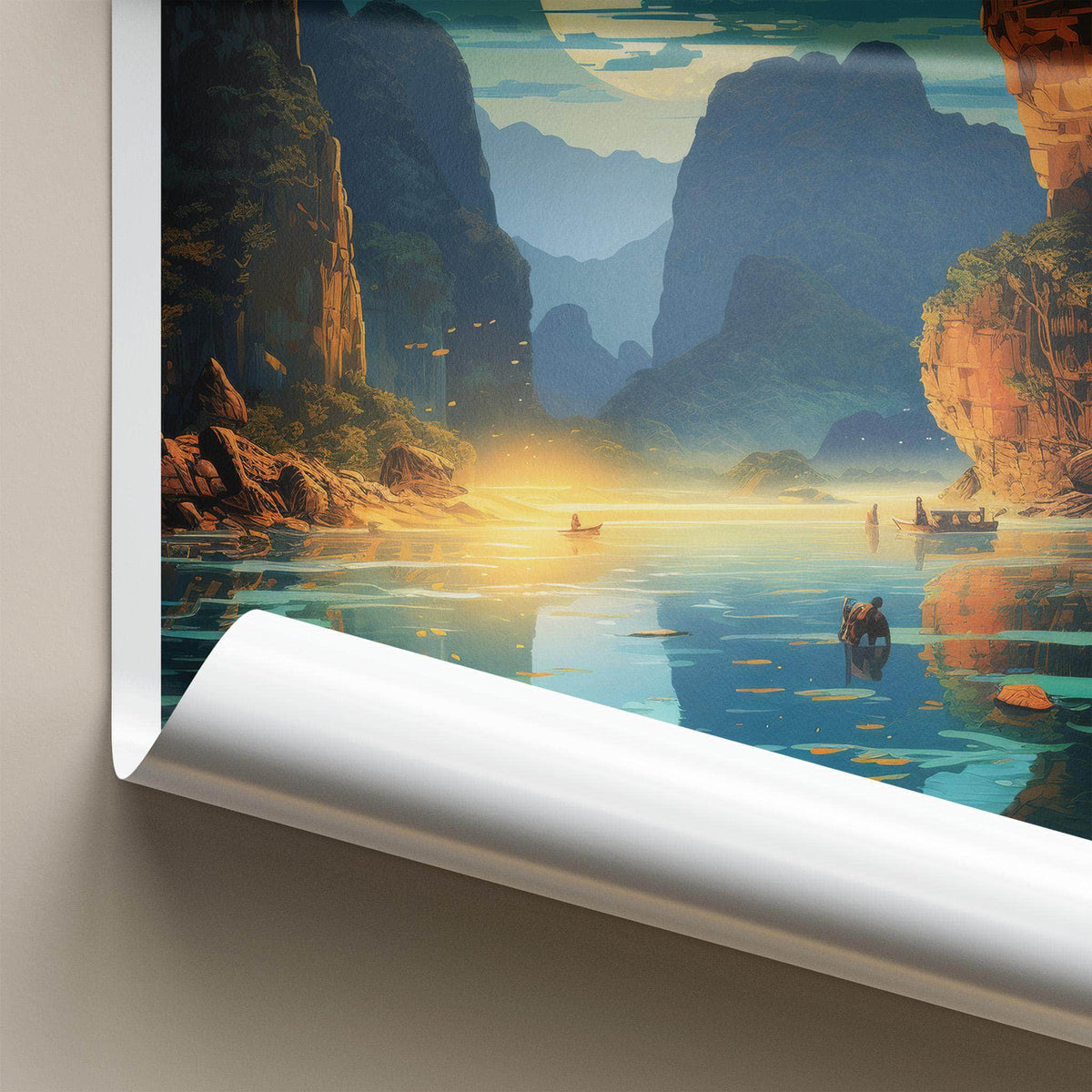 Ninh Binh Poster - Vietnam Wall Art