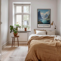 Nordfjord Wall Art - Norway Poster With Serene Fjord Landscape Print