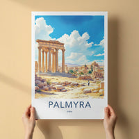 Palmyra Poster - Syria Fine Art - Historic Desert Temple Gallery Art