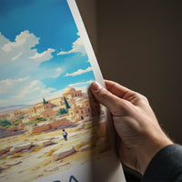 Palmyra Poster - Syria Fine Art - Historic Desert Temple Gallery Art