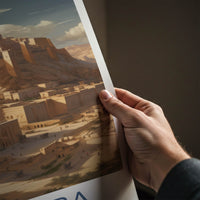 Palmyra Poster - Syria Travel Art - Ancient Desert City Home Decor