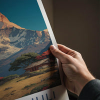Panchchuli Poster - India Wall Art - Uttarakhand Mountain Home Gift