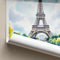Paris Poster - France Travel Print - Grand Eiffel Tower Home Decor