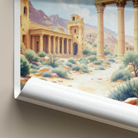 Parsa Poster - Iran Travel Art - Grand Stone Architecture Home Decor