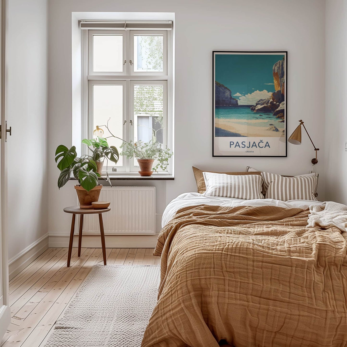 Pasjaca Poster - Croatia Cliffside Beach Wall Decor