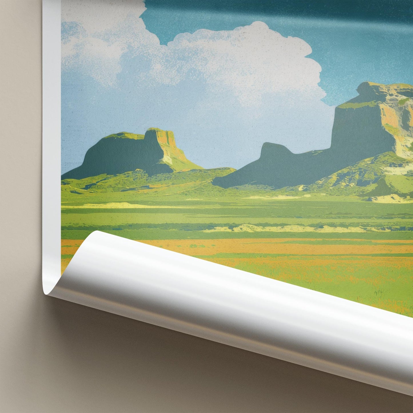Pawnee Buttes Poster - Colorado Fine Art - Dramatic Prairie Landscape Home Art
