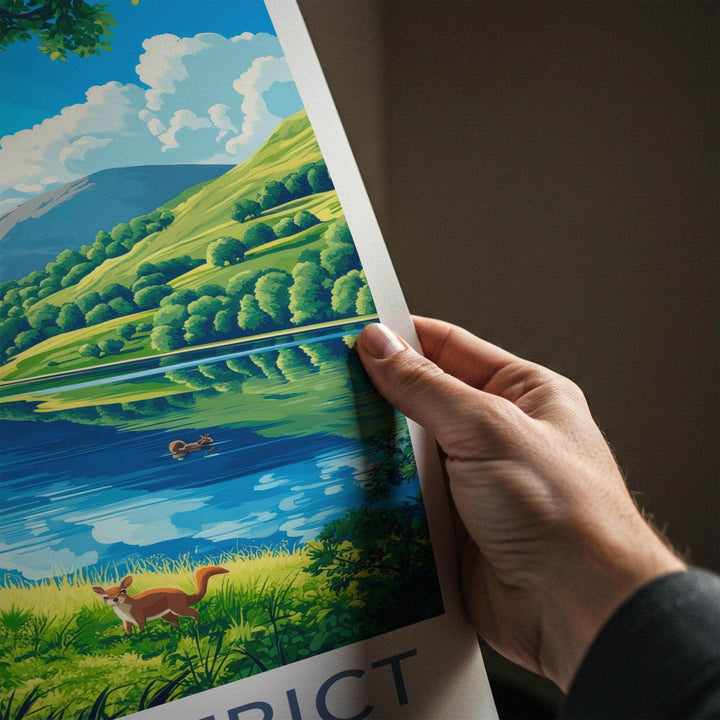 Peak District Poster - National Park Art