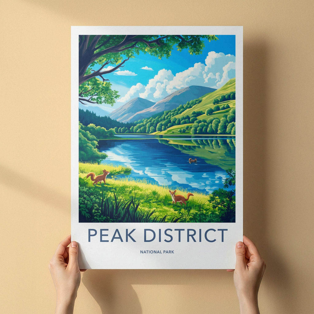 Peak District Poster - National Park Art
