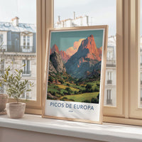 Picos de Europa Poster - Spain Travel Art - Green Valley Homes Home Decor
