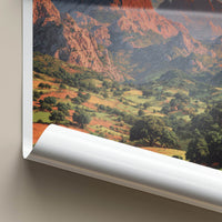 Picos De Europa Poster - Spain Travel Print - Mountainous Hillside Gallery Art