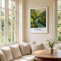 Pisac Poster - Peru Framed Art - River Valley Village Gallery Art