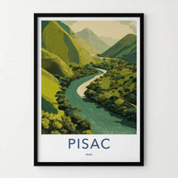 Pisac Poster - Peru Framed Art - River Valley Village Gallery Art