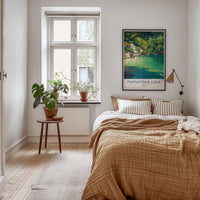 Pupnatska Luka Poster - Croatia Travel Art - Green Lush Coast Home Decor