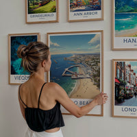 Redondo Beach Poster - California Wall Art - Vibrant Coastal Scene Home Decor