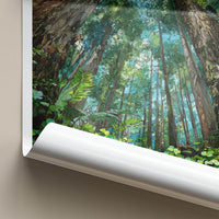 Redwood National Park Poster - California Wall Art - Giant Forest View Gift
