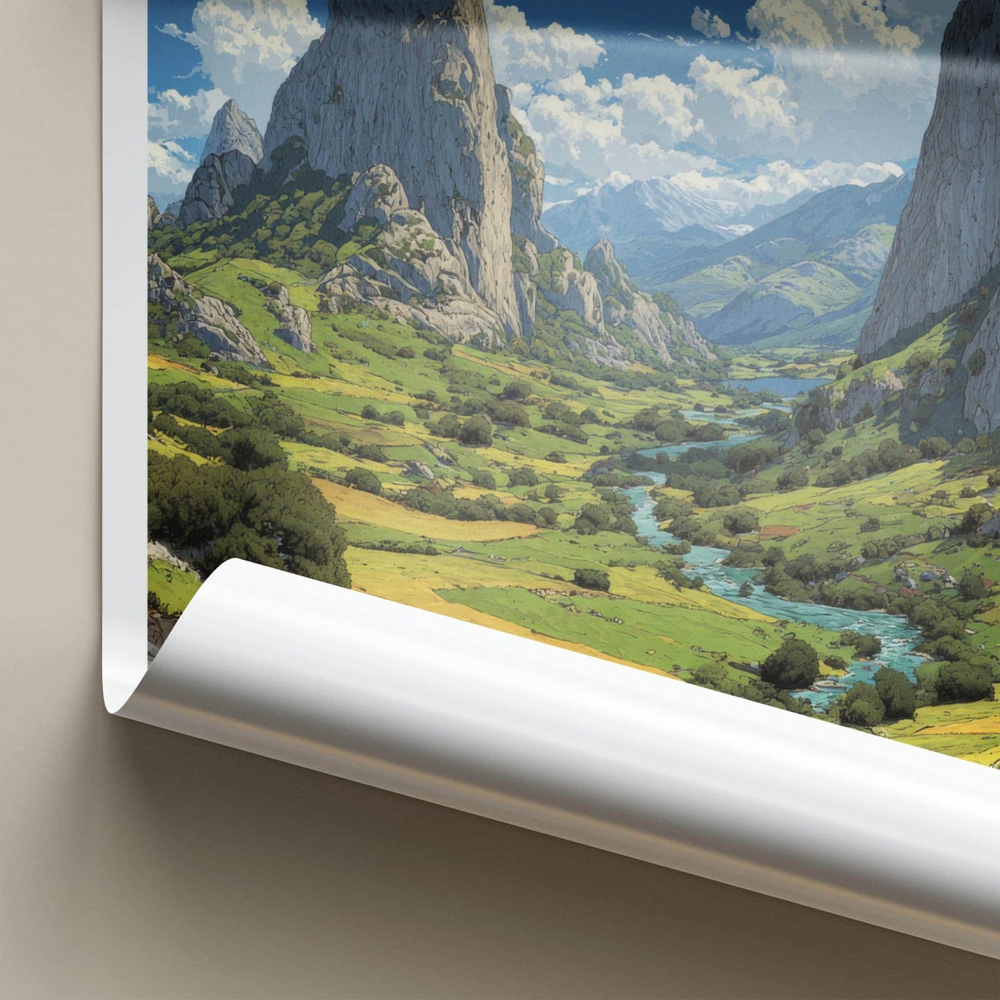 Republika Srpska Poster - Bosnia Herzegovina Wall Art - Lush Green Valley Gift