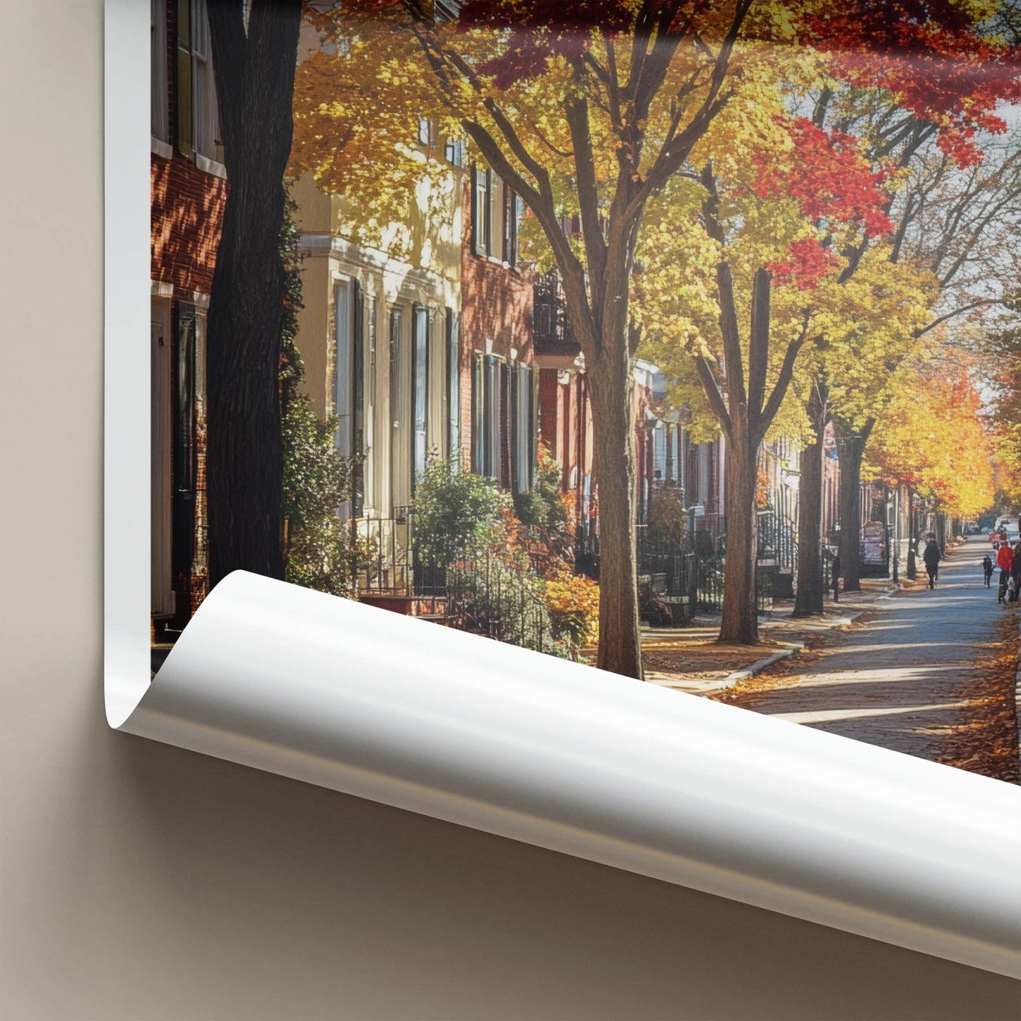 Richmond Poster - Virginia Wall Art - Vibrant Fall Foliage Home Decor