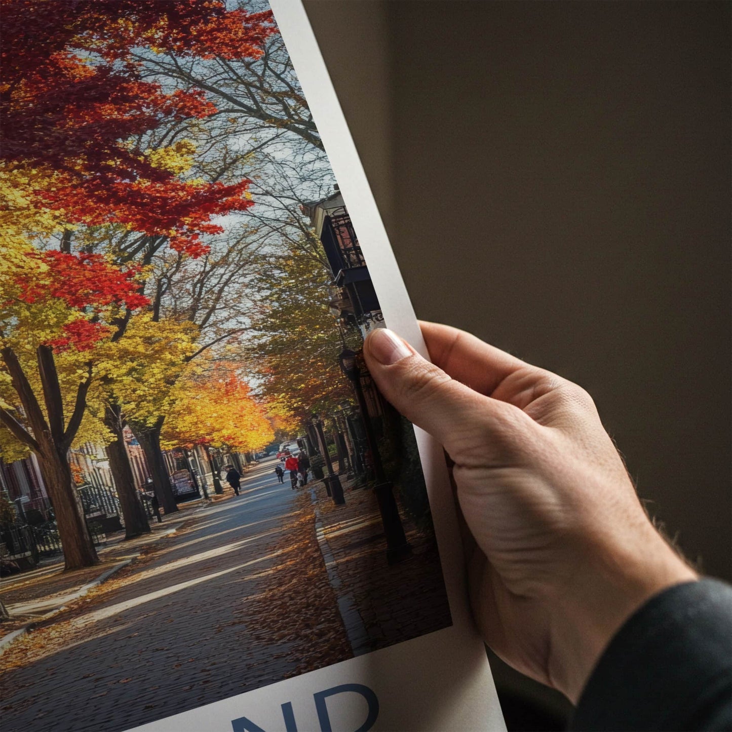 Richmond Poster - Virginia Wall Art - Vibrant Fall Foliage Home Decor