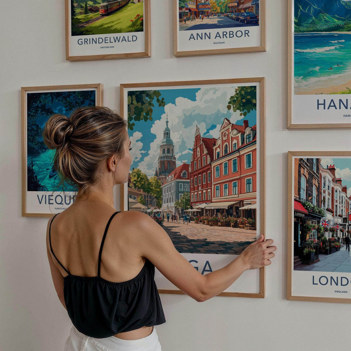 Riga Poster - Latvia Wall Art