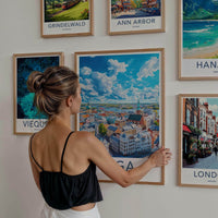 Riga Poster - Latvia Wall Art Featuring Old Town Decor & City Skyline