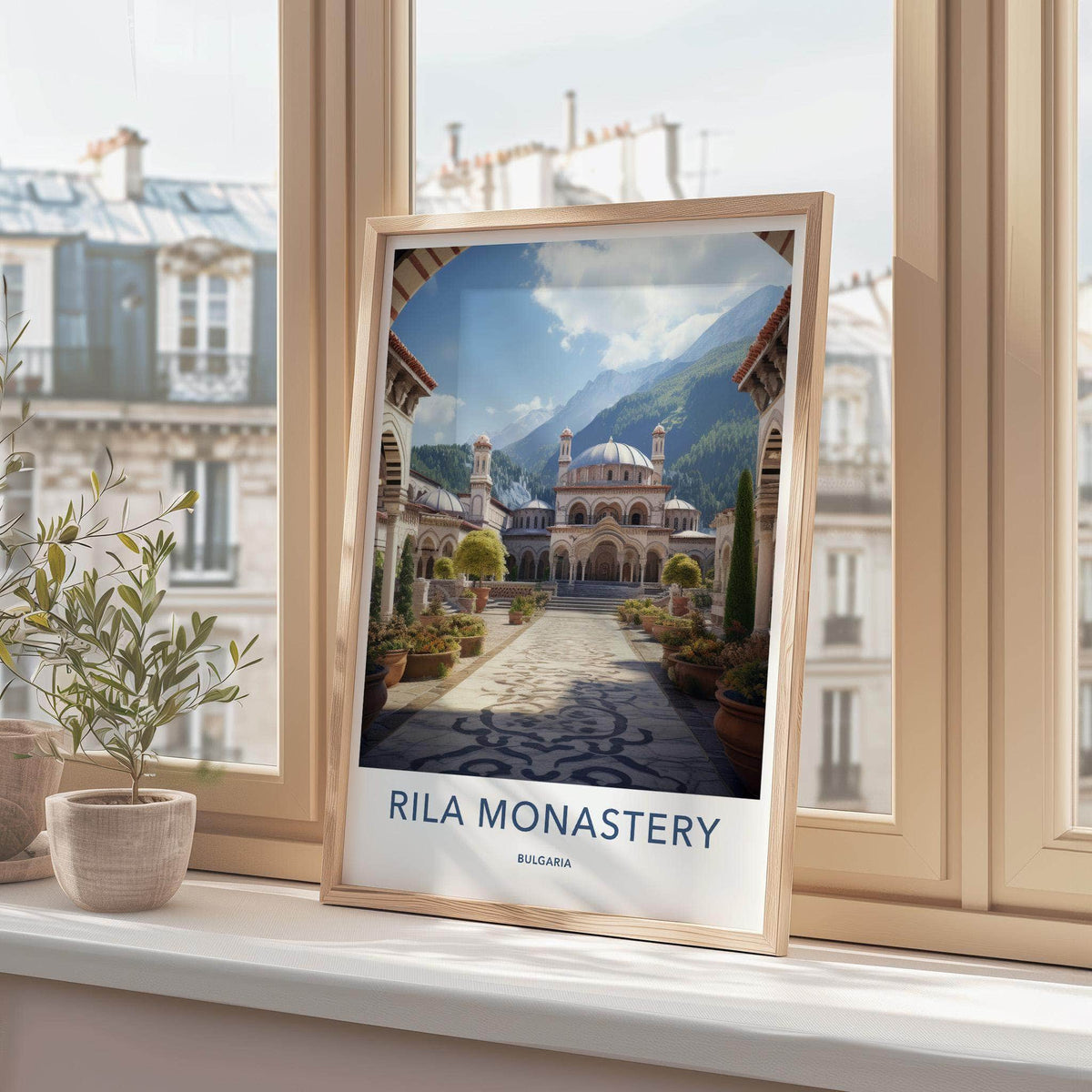 Rila Monastery Poster - Bulgaria Wall Art