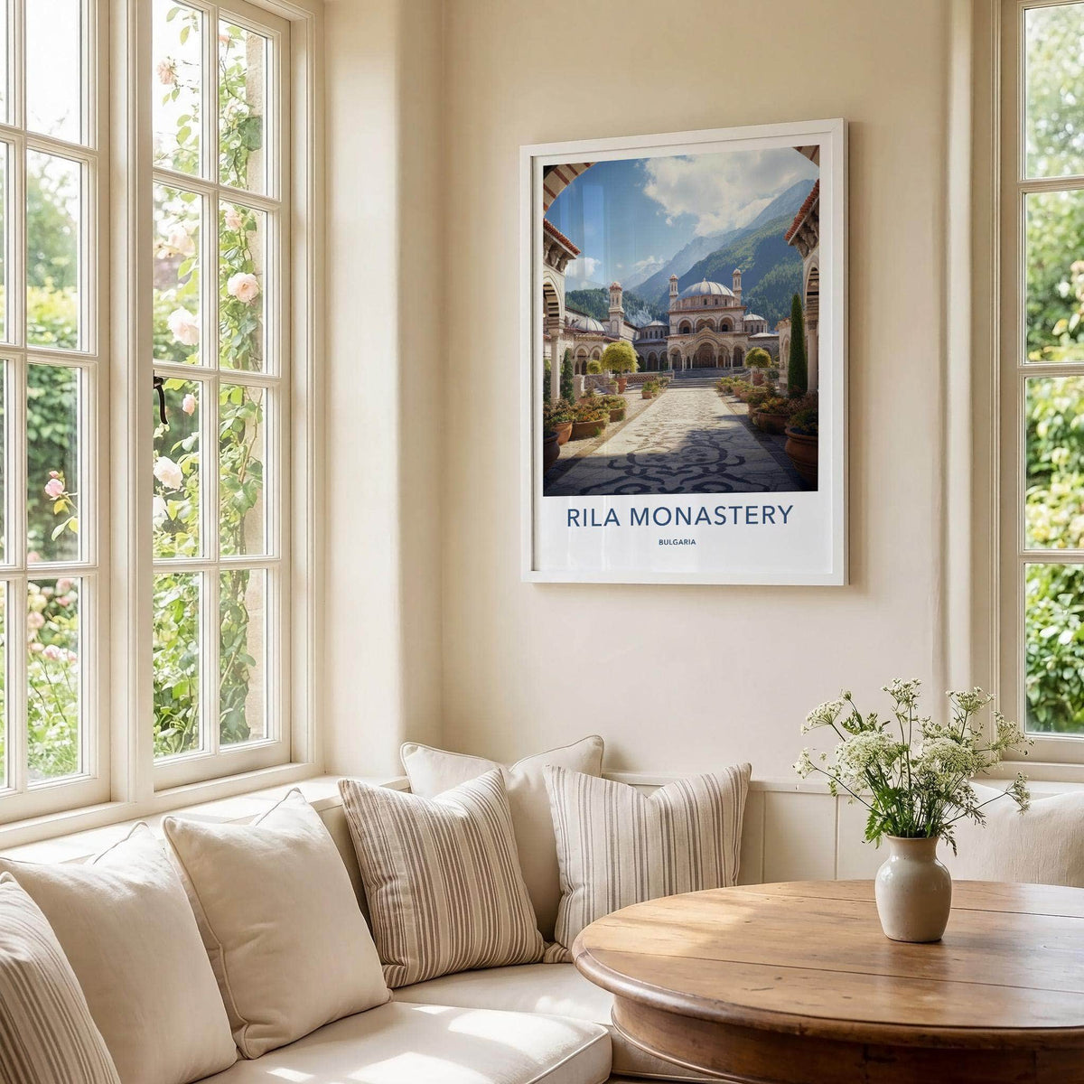 Rila Monastery Poster - Bulgaria Wall Art