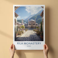 Rila Monastery Poster - Bulgaria Wall Art