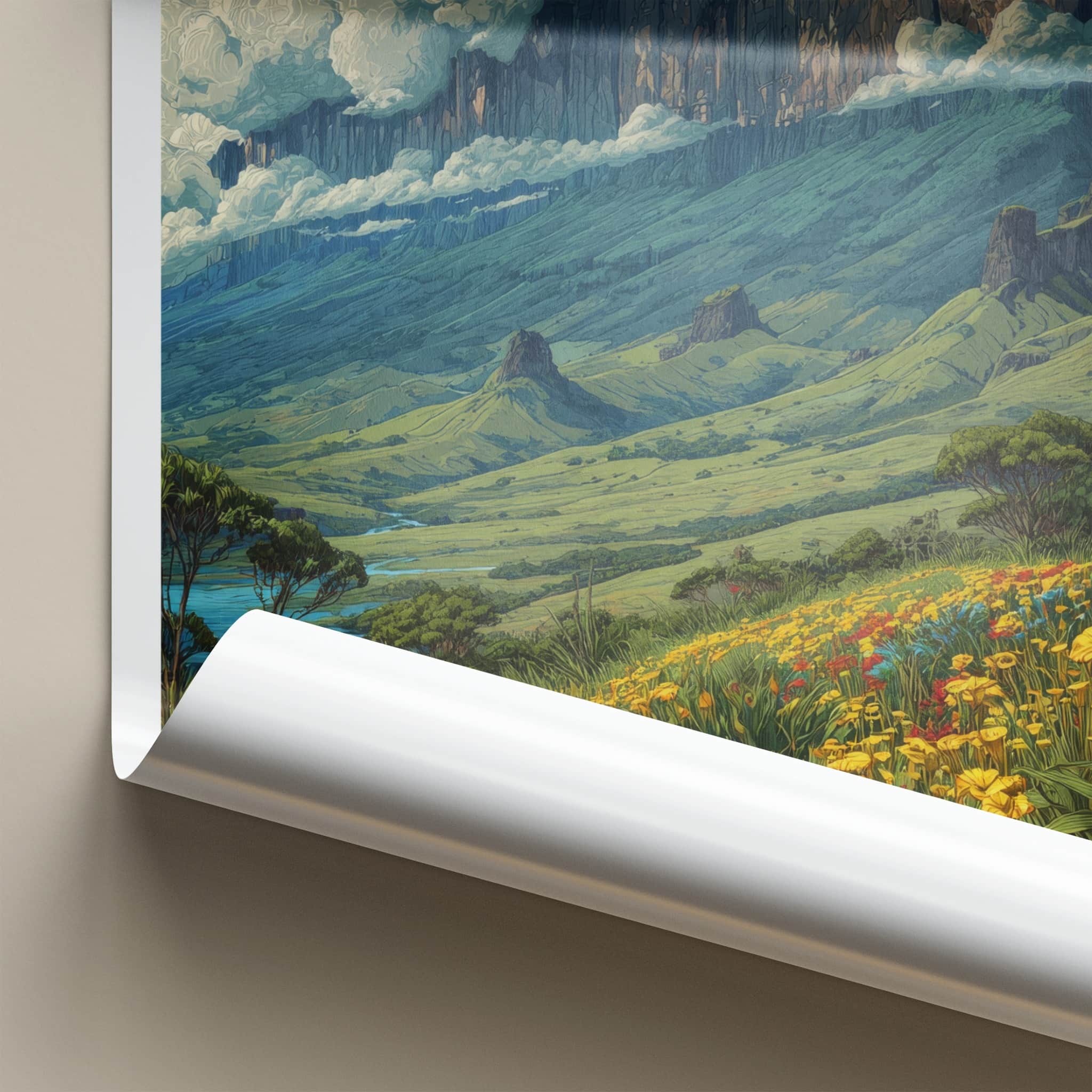 Roraima Poster - Venezuela Majestic Tepui Overlook Wall Art