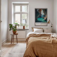 Rosh Hanikra Poster - Israel Travel Art - Sea Caves Turquoise Home Decor