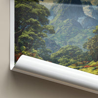 Rwenzori Poster - Uganda Wall Art - Tropical Mountain Landscape Home Decor