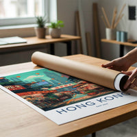 Sai Ying Pun Poster - Vibrant Hong Kong Wall Art