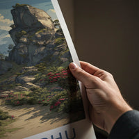 Sandakphu Poster - India West Bengal Mountain Print