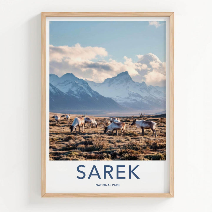 Sarek National Park Poster - Mountain Wall Art
