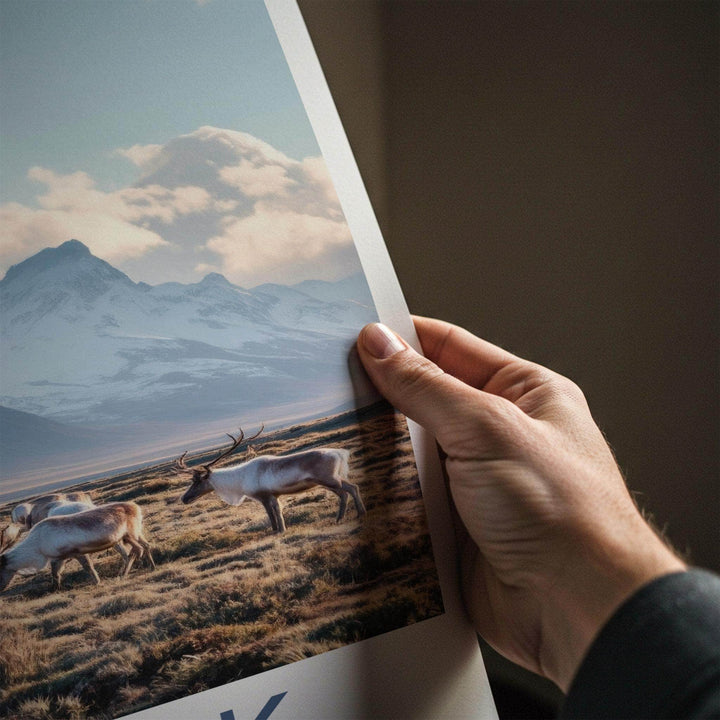 Sarek National Park Poster - Mountain Wall Art