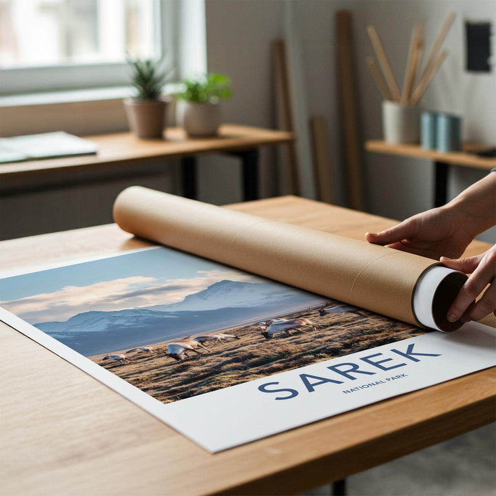 Sarek National Park Poster - Mountain Wall Art