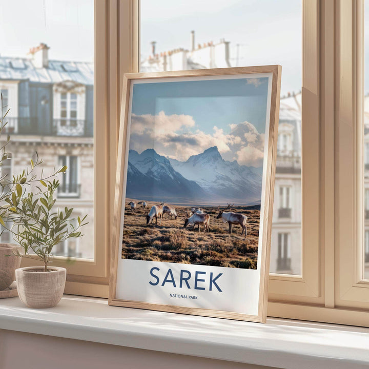 Sarek National Park Poster - Mountain Wall Art