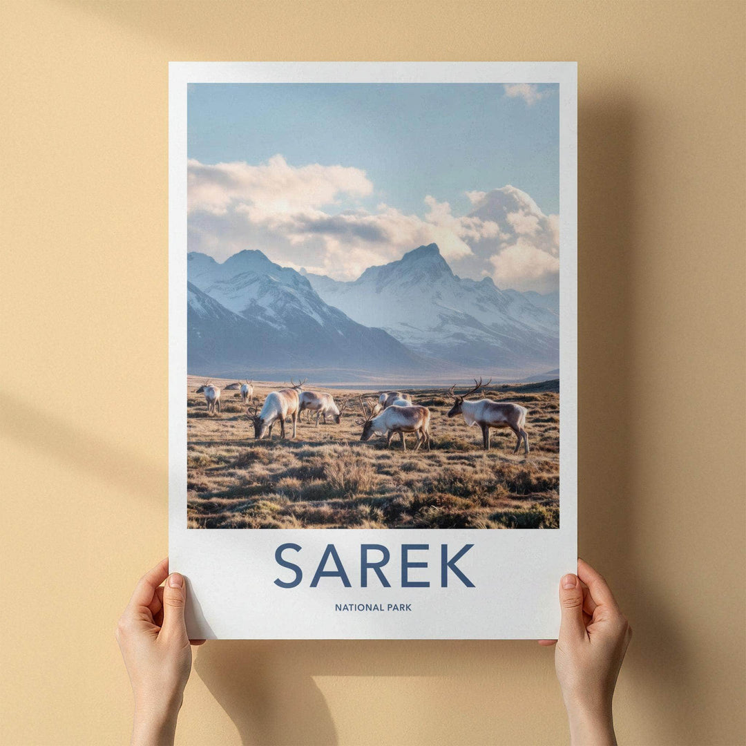 Sarek National Park Poster - Mountain Wall Art